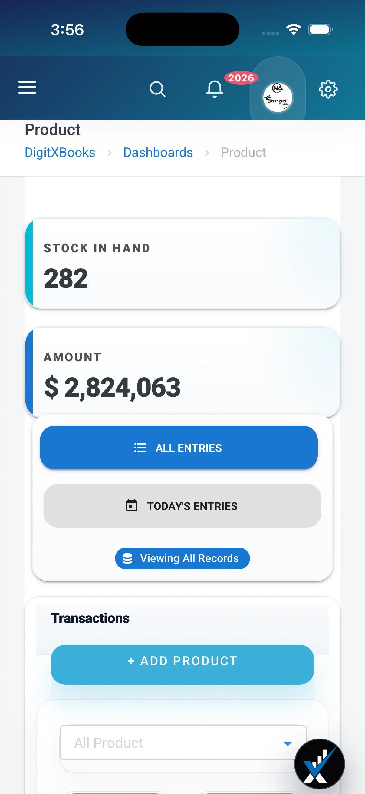 Purchase and Payable Software iPhone screen