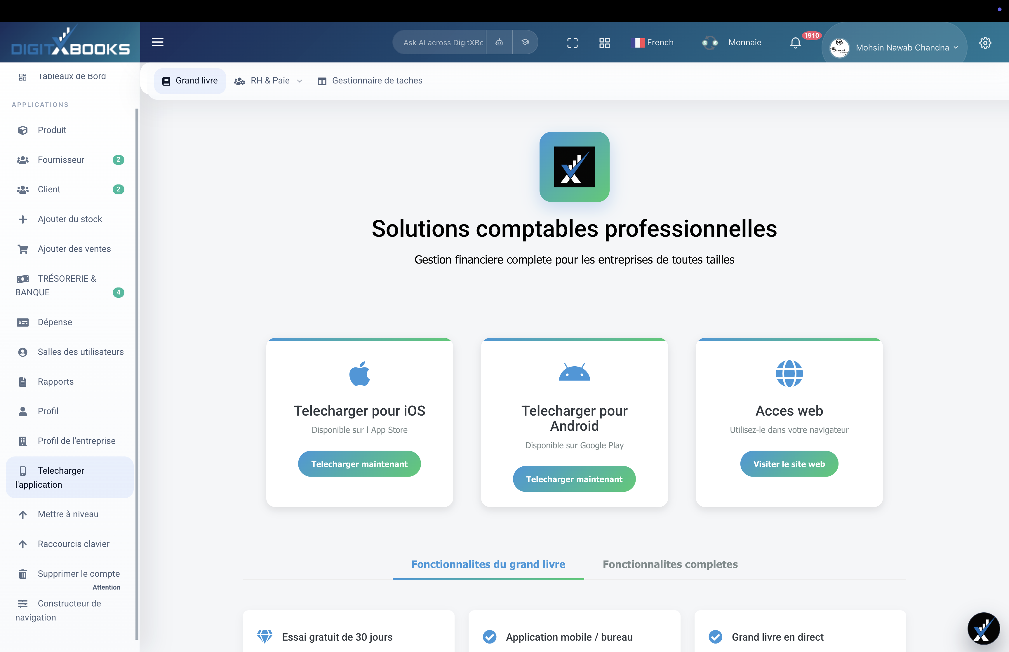 DigitXBooks web workspace